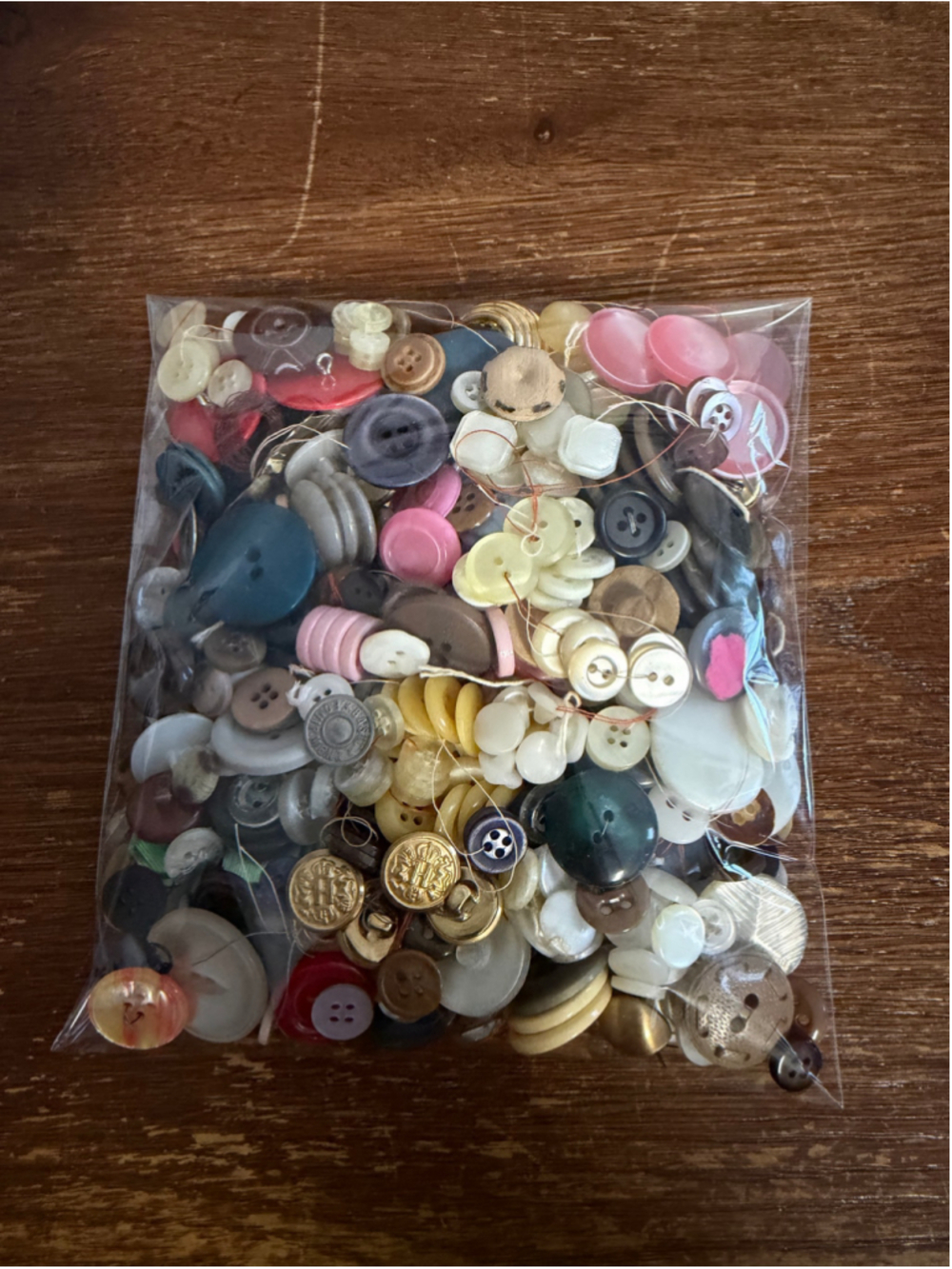 Vintage Mixed Sewing Buttons Lot 10 Oz Matching Sets Decorative Craft Supply #1